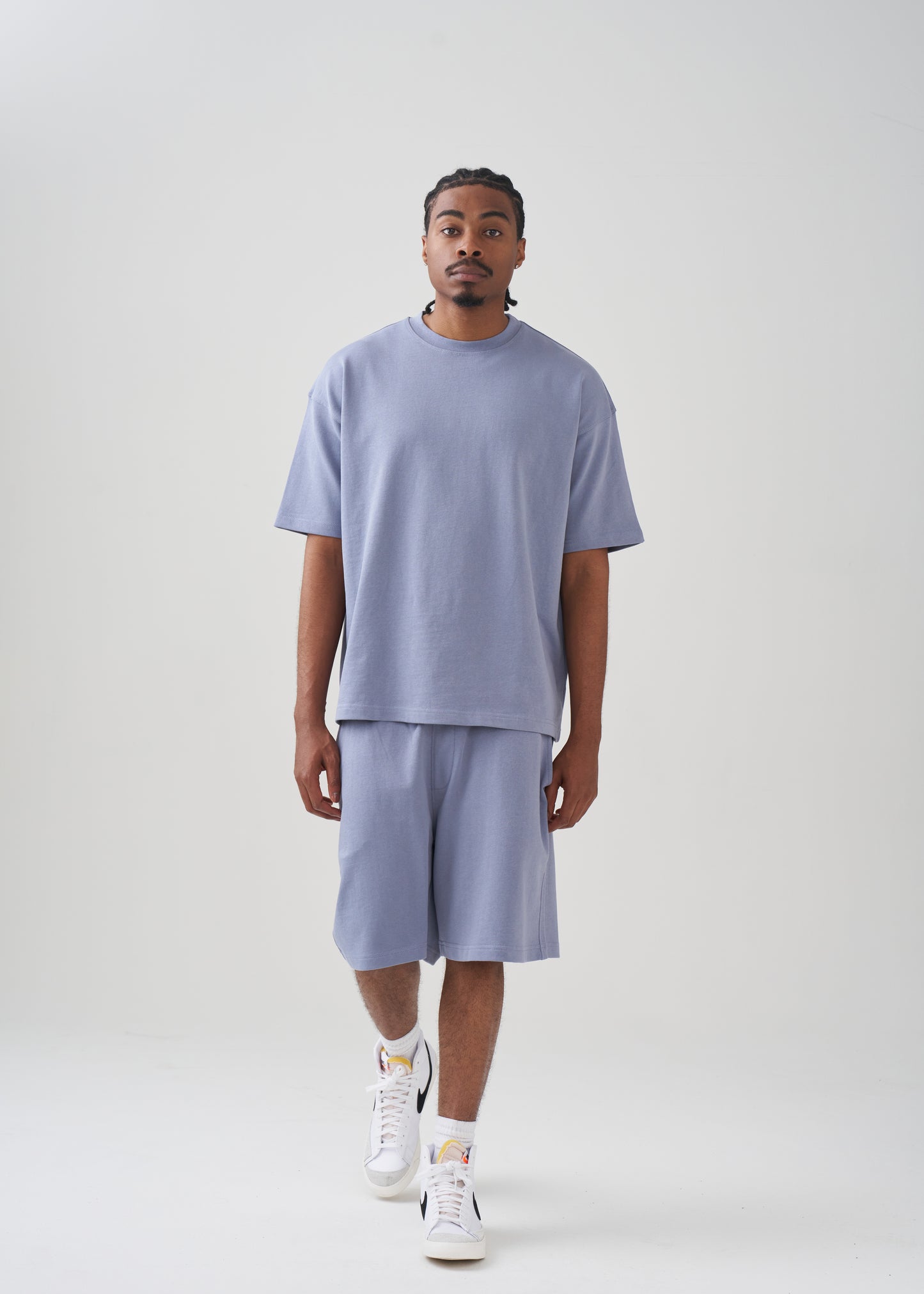9 OZ Heavyweight French Terry T-Shirt And Short Set