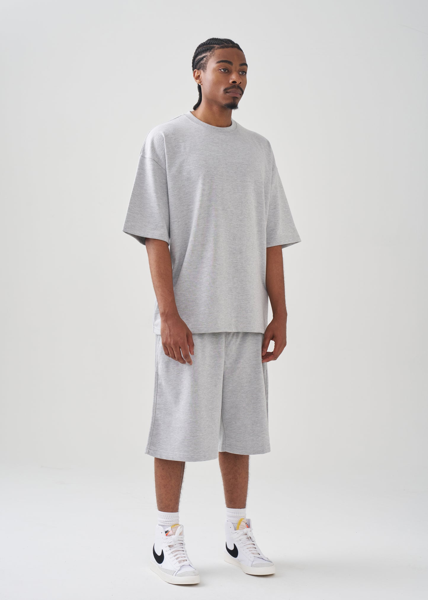 9 OZ Heavyweight French Terry T-Shirt And Short Set