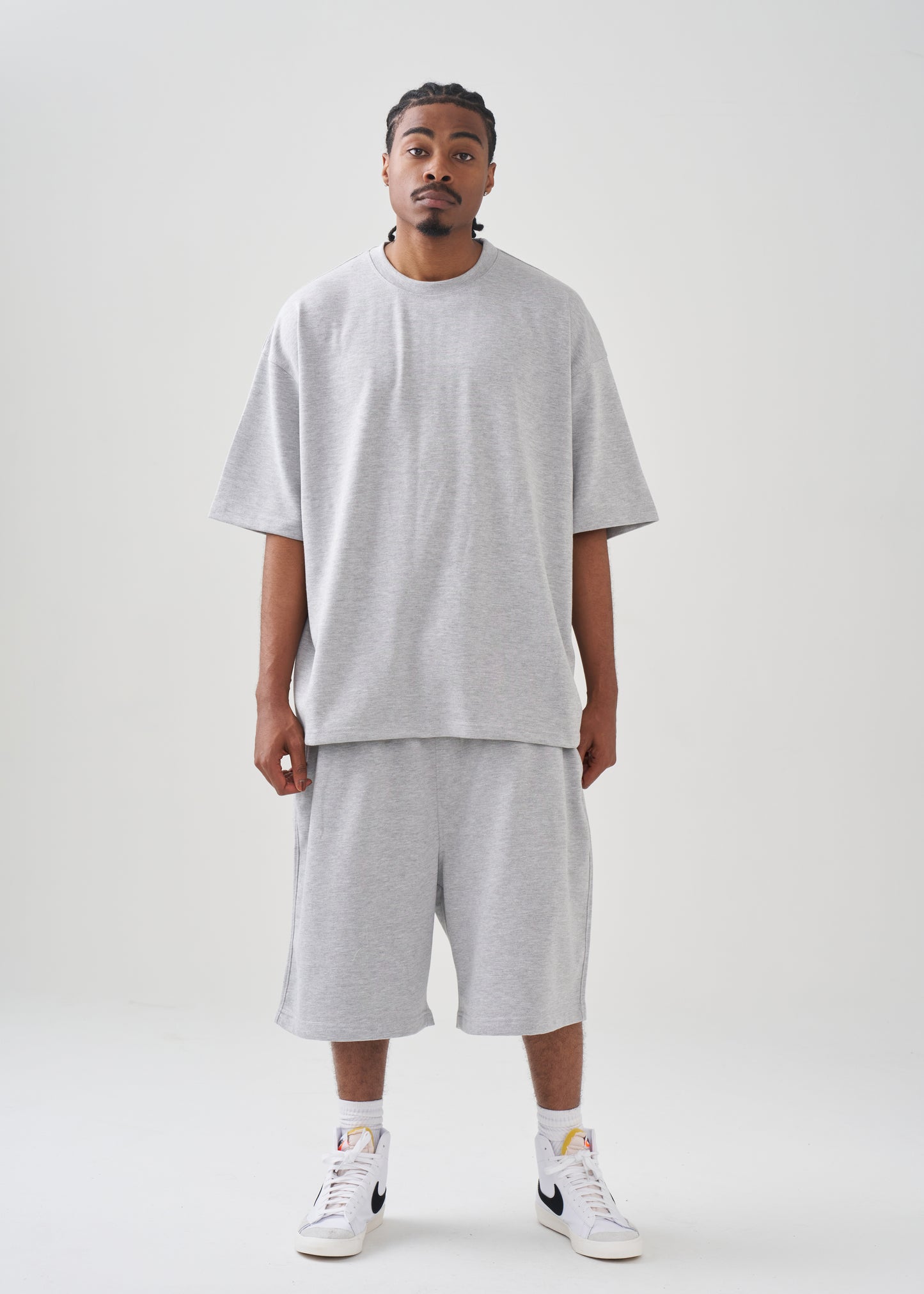 9 OZ Heavyweight French Terry T-Shirt And Short Set