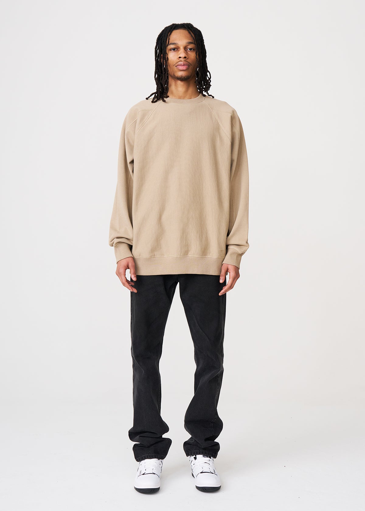 14 OZ Oversized Fleece Heavyweight Crewneck Sweatshirt