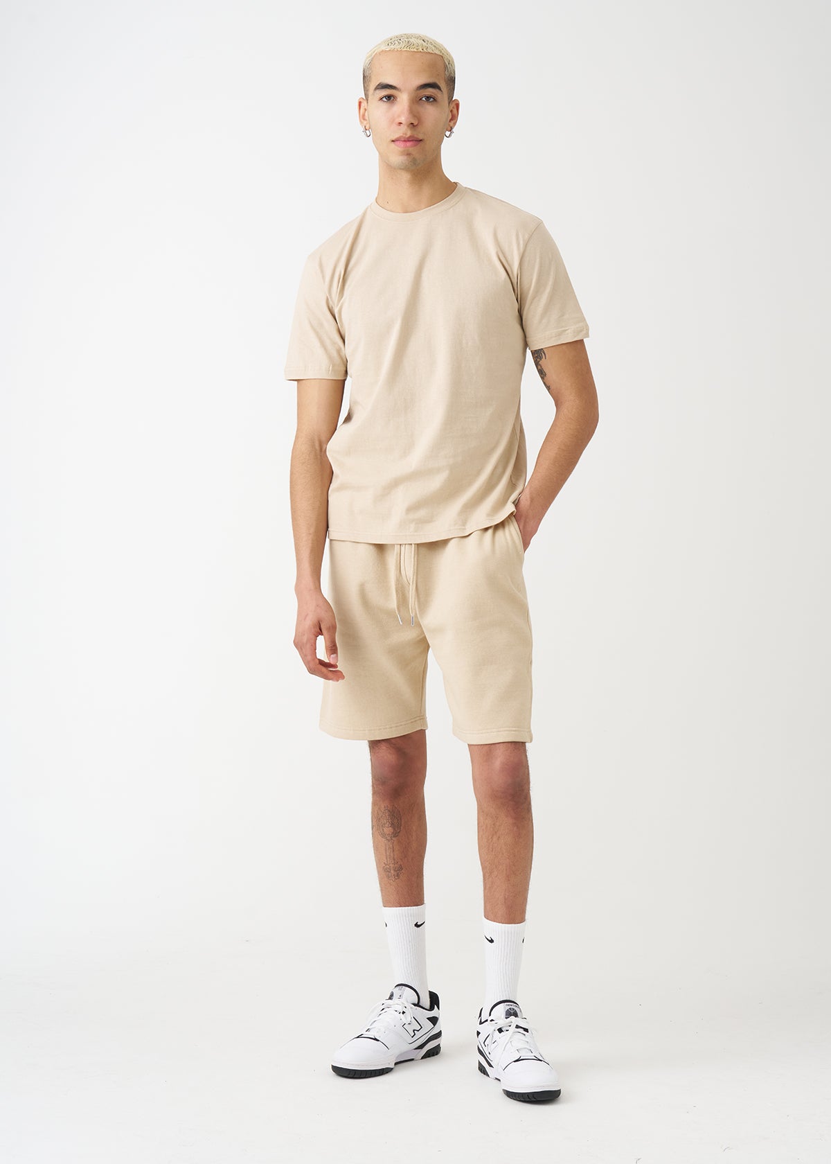 Sand T-Shirt And Short Set