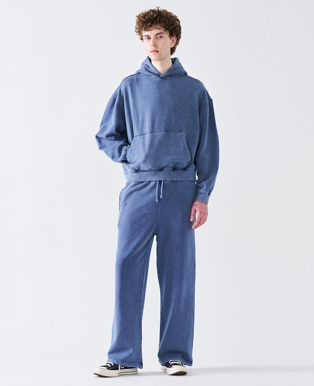 14 OZ Oversized Acid Wash French Terry Sweatshirt