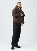 14 OZ Oversized Boxy Cropped Heavyweight Full-Zip Sweatshirt