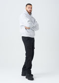 14 OZ Oversized Boxy Cropped Heavyweight Full-Zip Sweatshirt