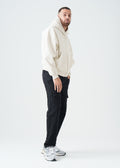 14 OZ Oversized Boxy Cropped Heavyweight Full-Zip Sweatshirt
