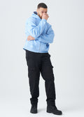 14 OZ Oversized Boxy Cropped Heavyweight Full-Zip Sweatshirt