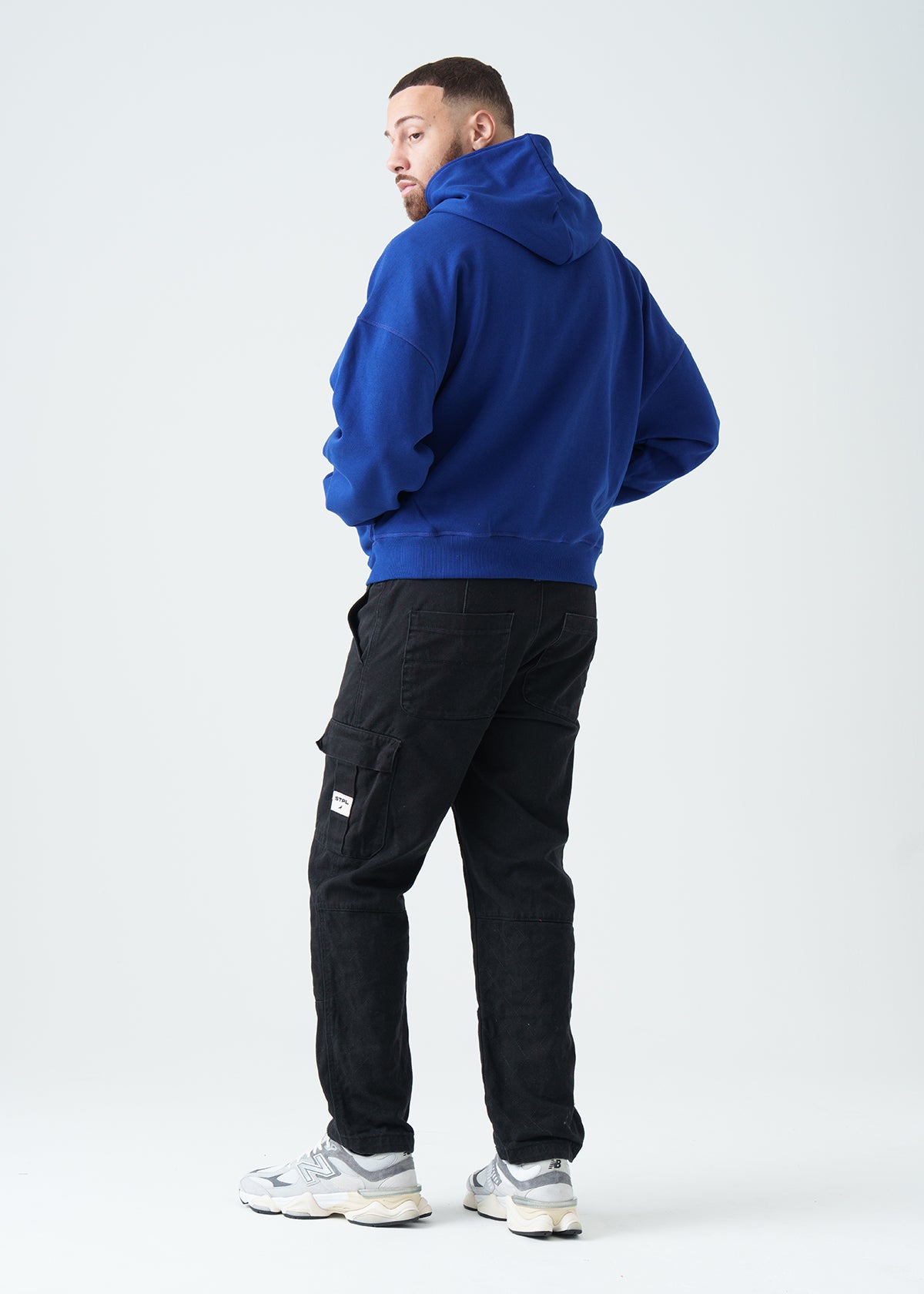 14 OZ Oversized Boxy Cropped Heavyweight Full-Zip Sweatshirt