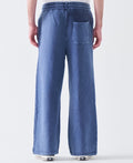 14 OZ French Terry Acid Wash Straight Leg Open Bottom Sweatpants