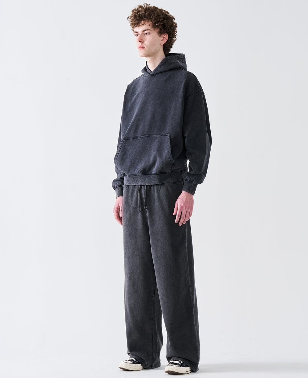 14 OZ Oversized Acid Wash French Terry Sweatshirt