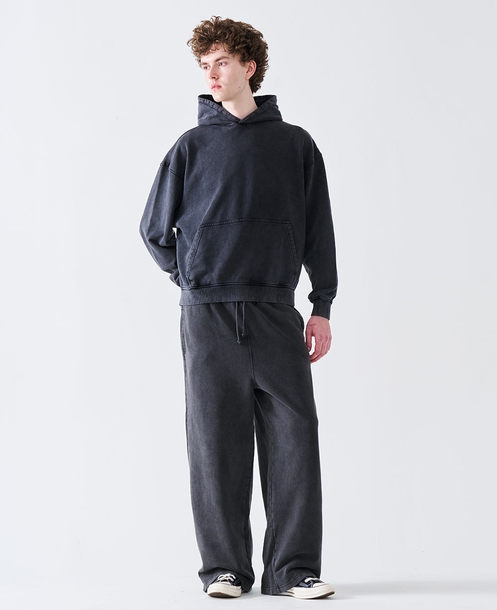 14 OZ Oversized Acid Wash French Terry Sweatshirt