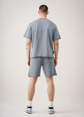 11 OZ French Terry Garment Dye Raw Edge Short Set