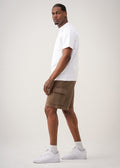 12 OZ Garment Dye Interlock Cargo Shorts