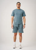 12 OZ Premium Interlock Lycra T-Shirt Short Set