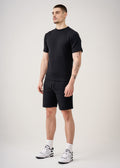 12 OZ Premium Interlock Lycra T-Shirt Short Set