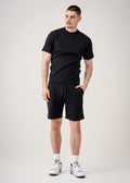 12 OZ Premium Interlock Lycra T-Shirt Short Set