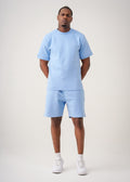 12 OZ Premium Interlock Lycra T-Shirt Short Set