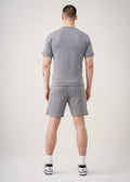 12 OZ Premium Interlock Lycra T-Shirt Short Set