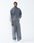 11 OZ Oversized Acid Wash Garment Dyed Sweatsuit