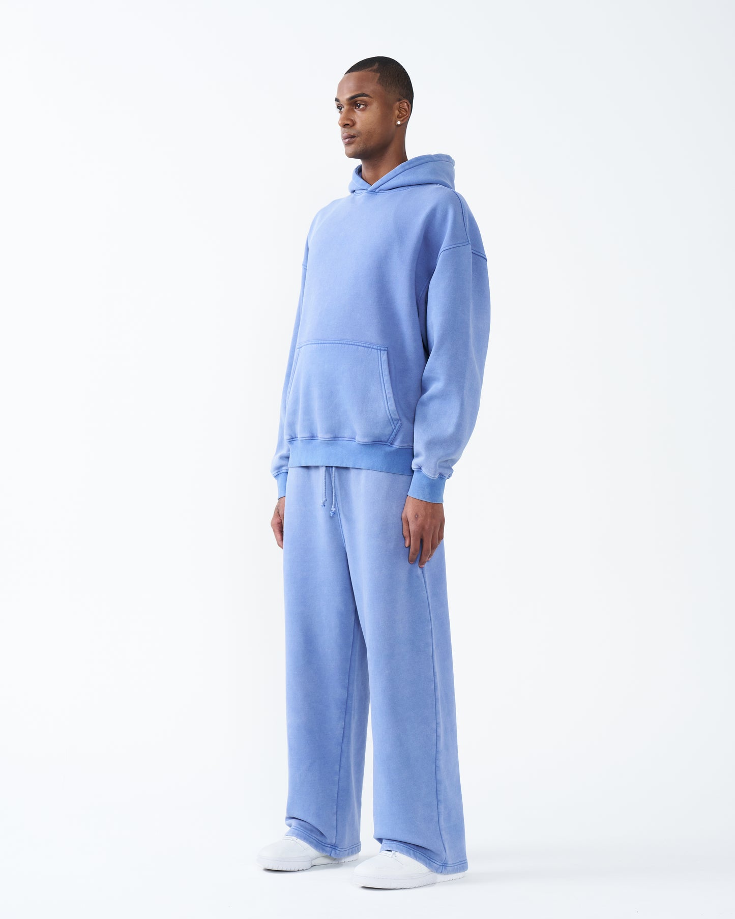 11 OZ Oversized Acid Wash Garment Dyed Sweatsuit