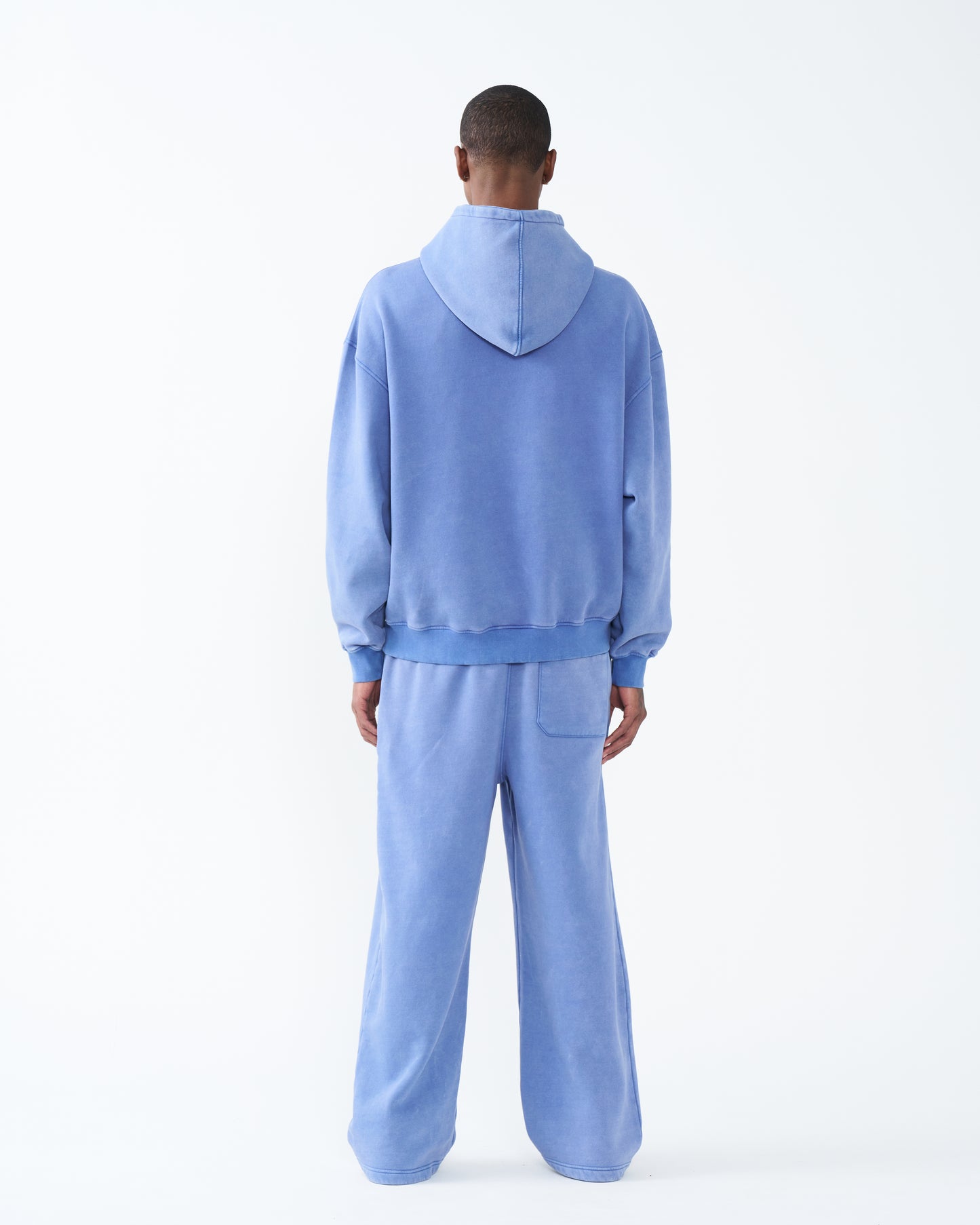 11 OZ Oversized Acid Wash Garment Dyed Sweatsuit