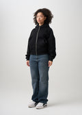 14 OZ Women's Heavyweight Full-Zip Hooded Sweatshirt