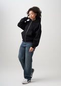 14 OZ Women's Heavyweight Full-Zip Hooded Sweatshirt