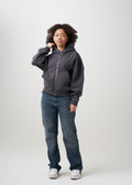 14 OZ Women's Heavyweight Full-Zip Hooded Sweatshirt