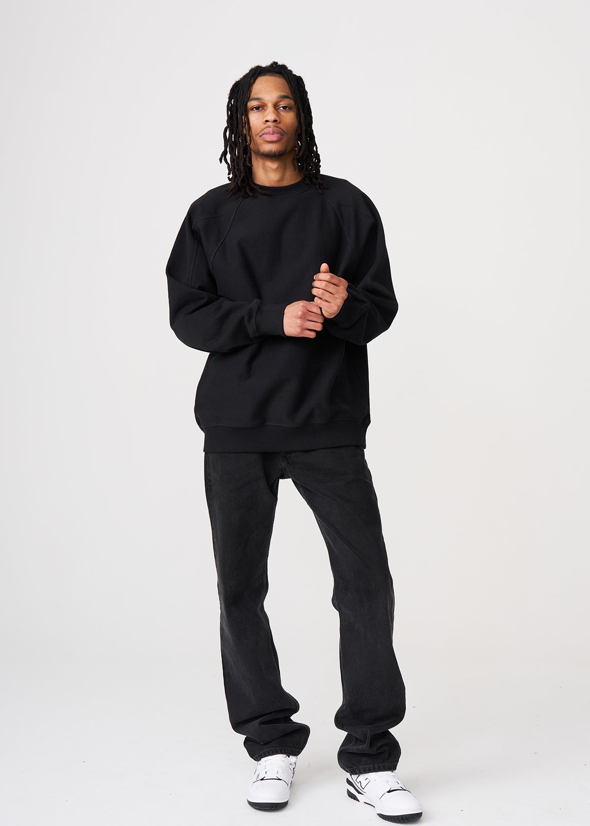 14 OZ Oversized Fleece Heavyweight Crewneck Sweatshirt