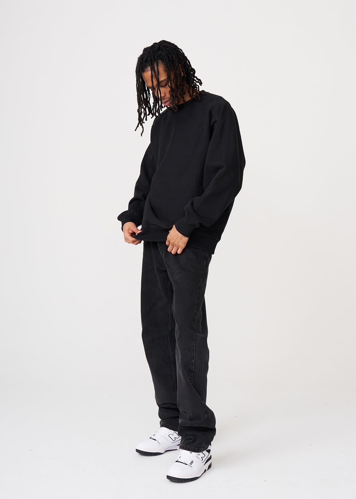 14 OZ Oversized Fleece Heavyweight Crewneck Sweatshirt