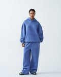 11 OZ Women's Oversized Acid Wash Garment Dyed Sweatsuit