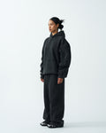 11 OZ Women's Oversized Acid Wash Garment Dyed Sweatsuit