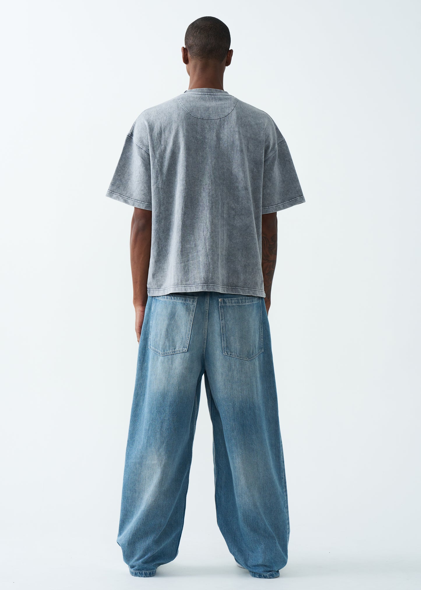 11 OZ Oversized Garment Dyed French Terry T-Shirt