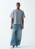 11 OZ Oversized Garment Dyed French Terry T-Shirt