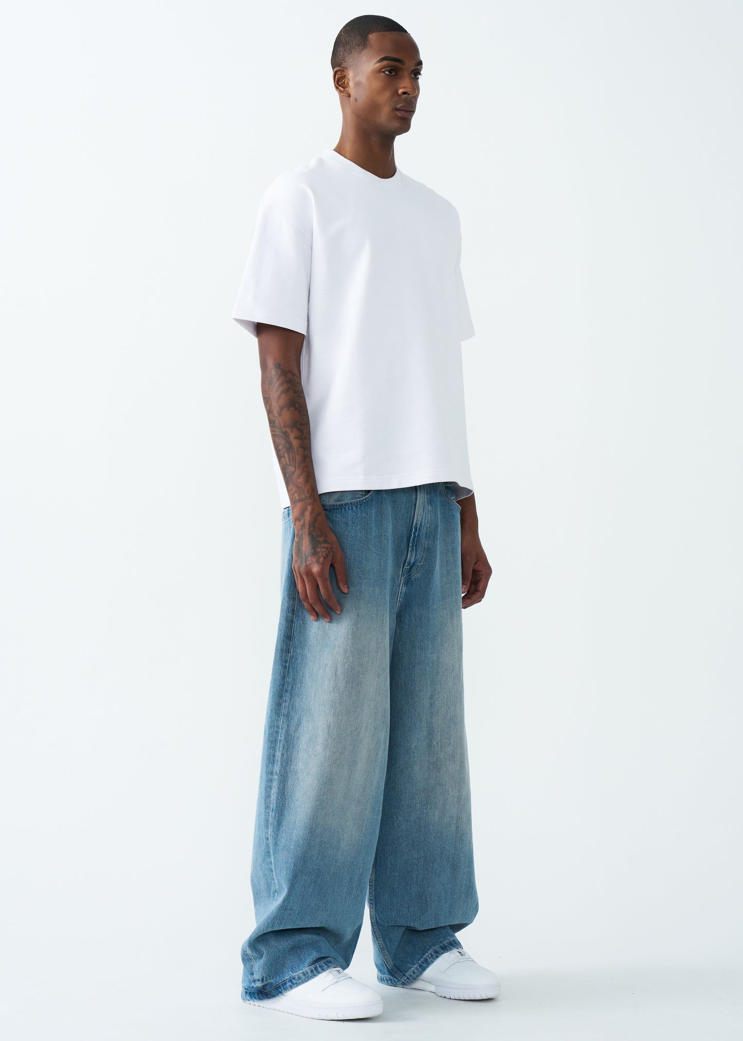 11 OZ Oversized Garment Dyed French Terry T-Shirt