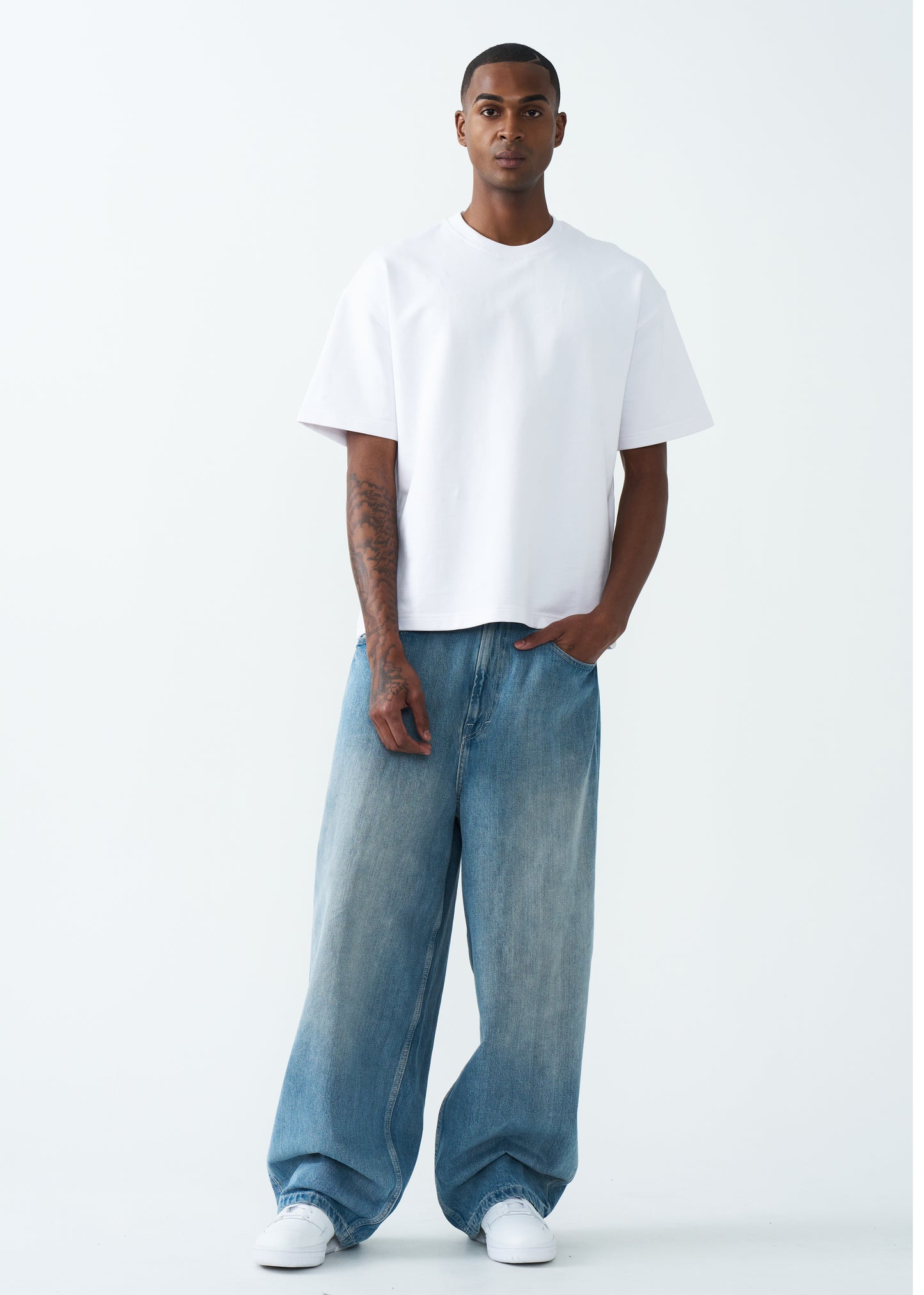 11 OZ Oversized Garment Dyed French Terry T-Shirt