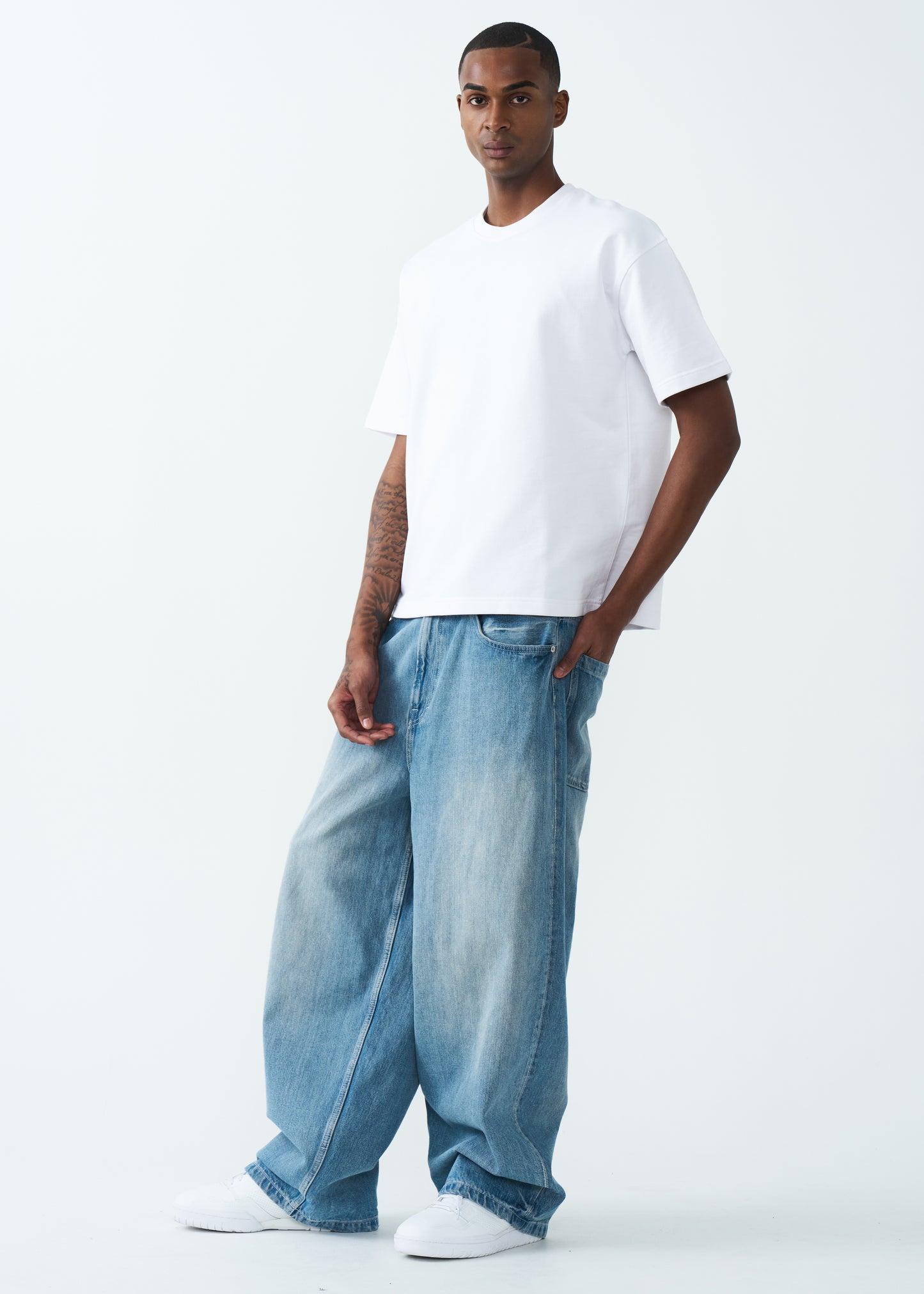 11 OZ Oversized Garment Dyed French Terry T-Shirt