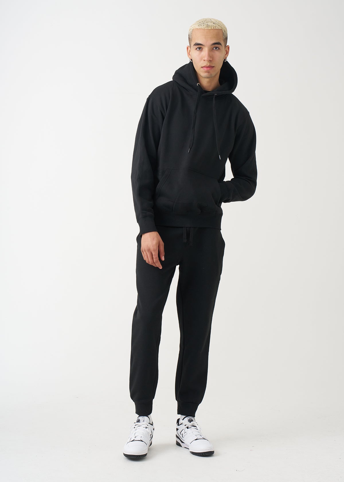 Black Heavy Blend Fleece SweatSuit