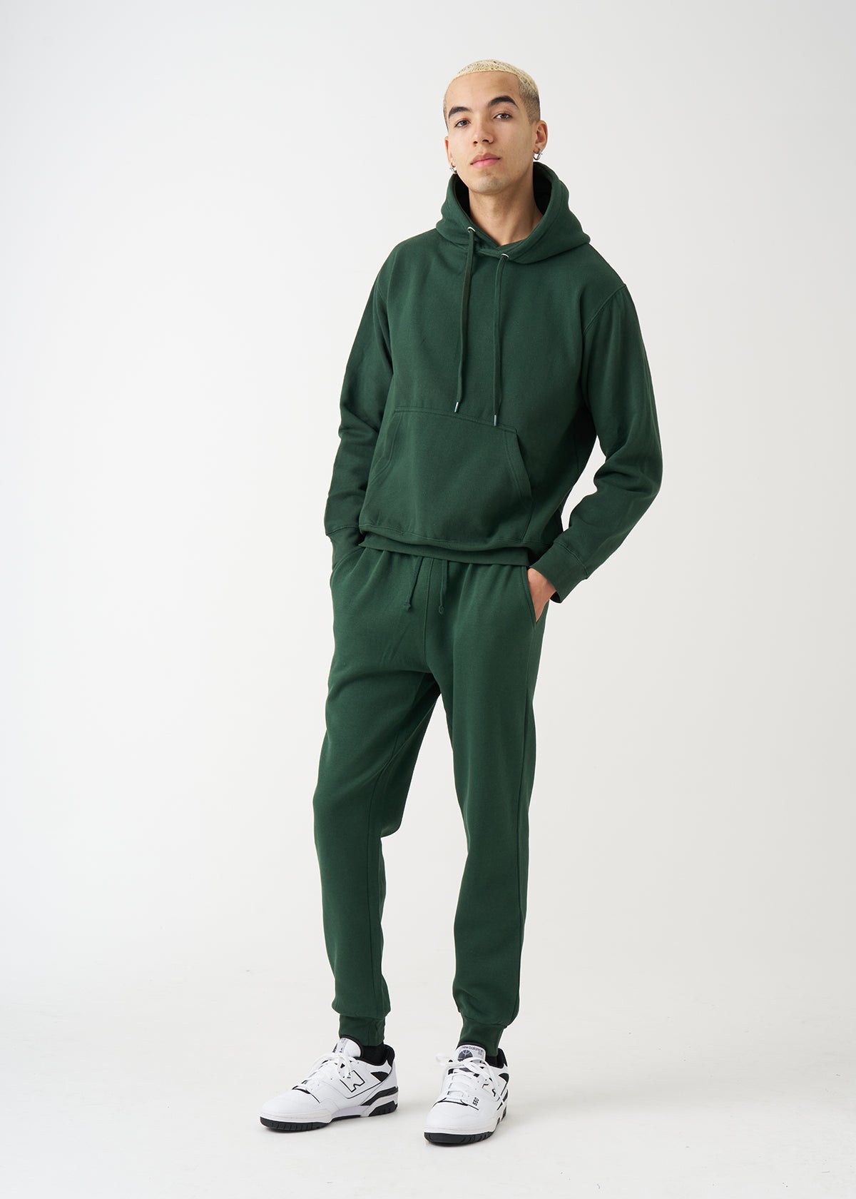 Hunter Green Heavy Blend Fleece SweatSuit