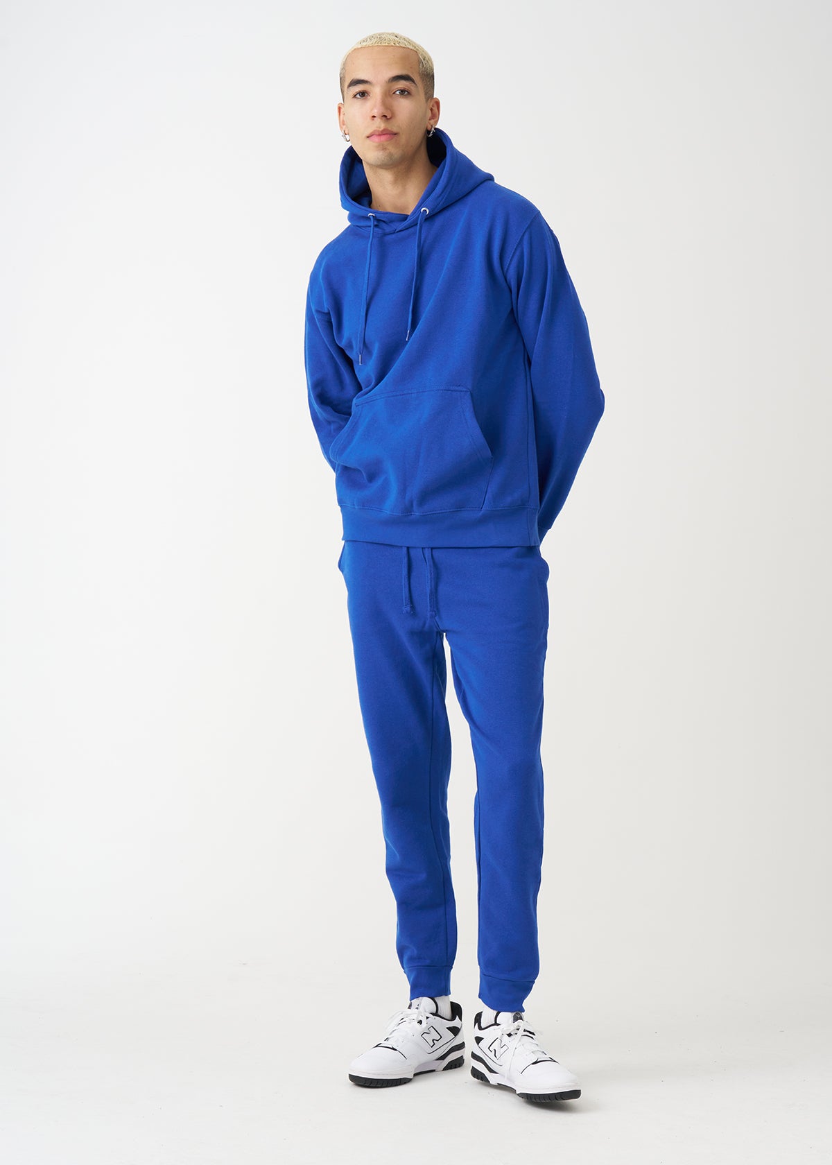 Royal Blue Heavy Blend Fleece Hooded SweatSuit