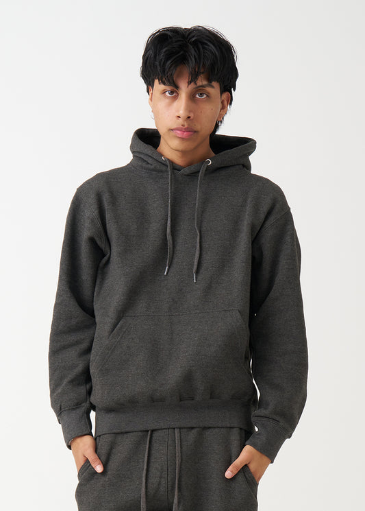 Charcoal Heavy Blend Fleece Hooded Sweatshirt