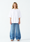 Oversized Combed Cotton Women's T-Shirt