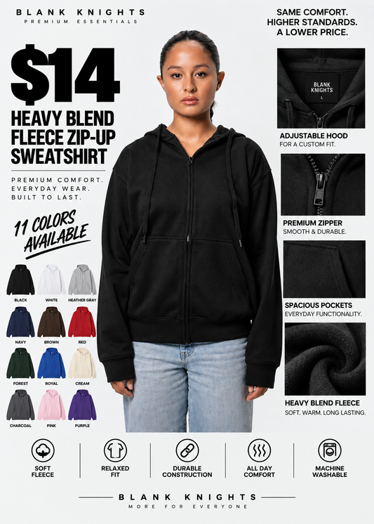 Women's Heavy Blend Full-Zip Hooded SweatShirt