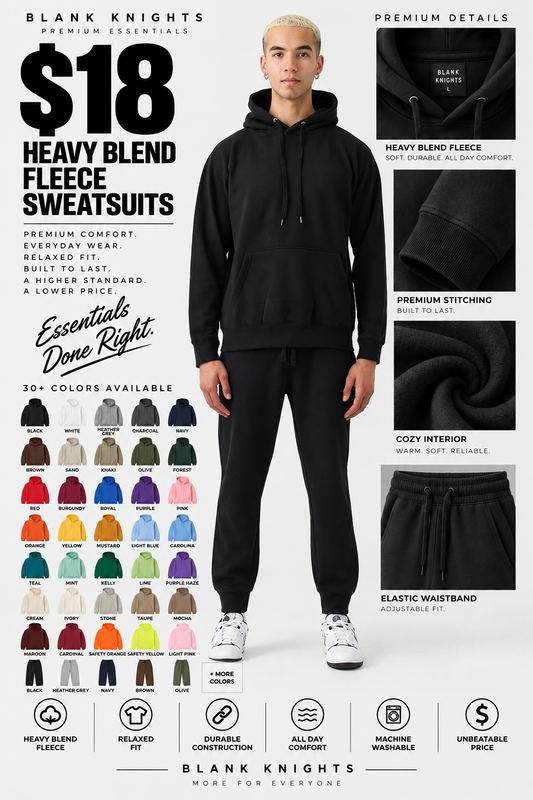 Heavy Blend Fleece SweatSuit