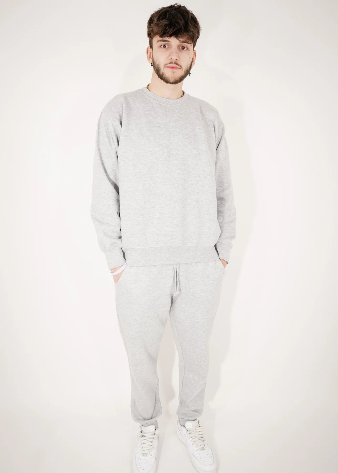 Heavy Blend Fleece Crew-Neck SweatSuit