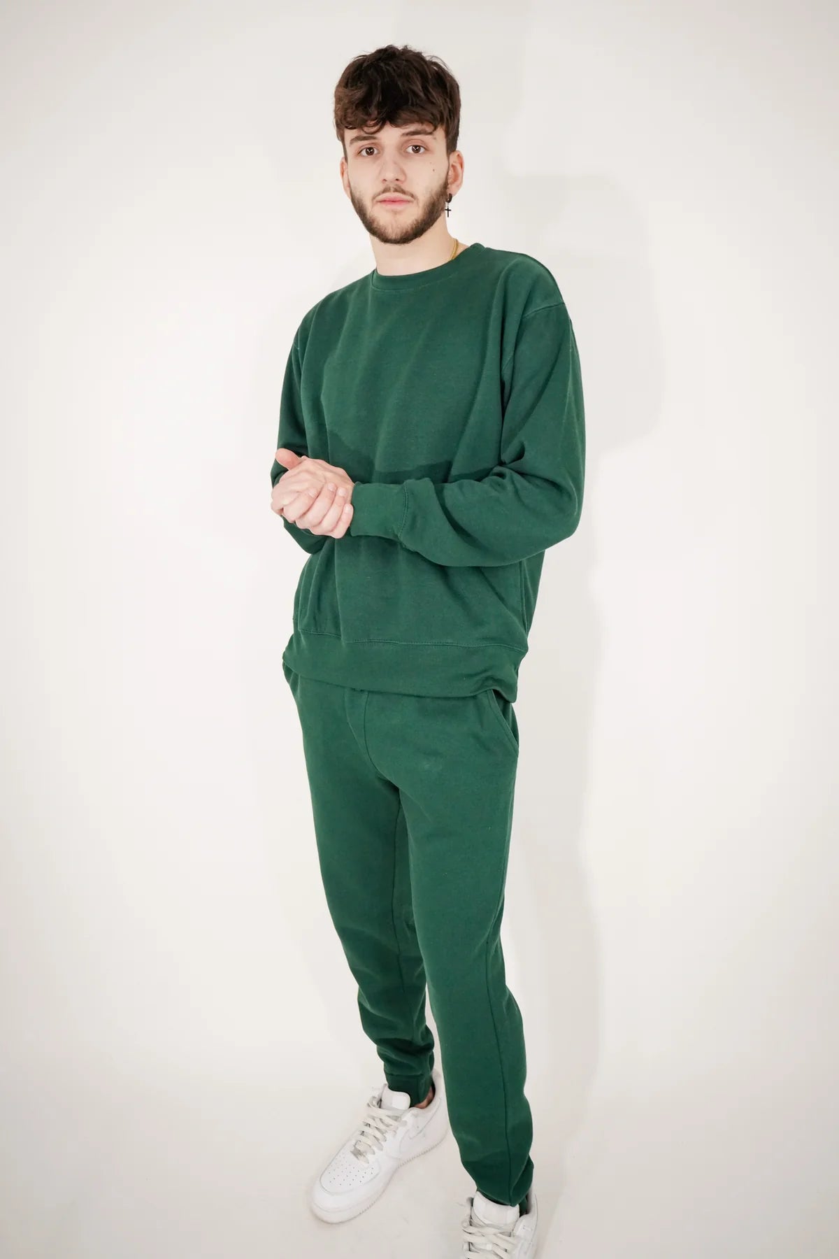 Heavy Blend Fleece Crew-Neck SweatSuit