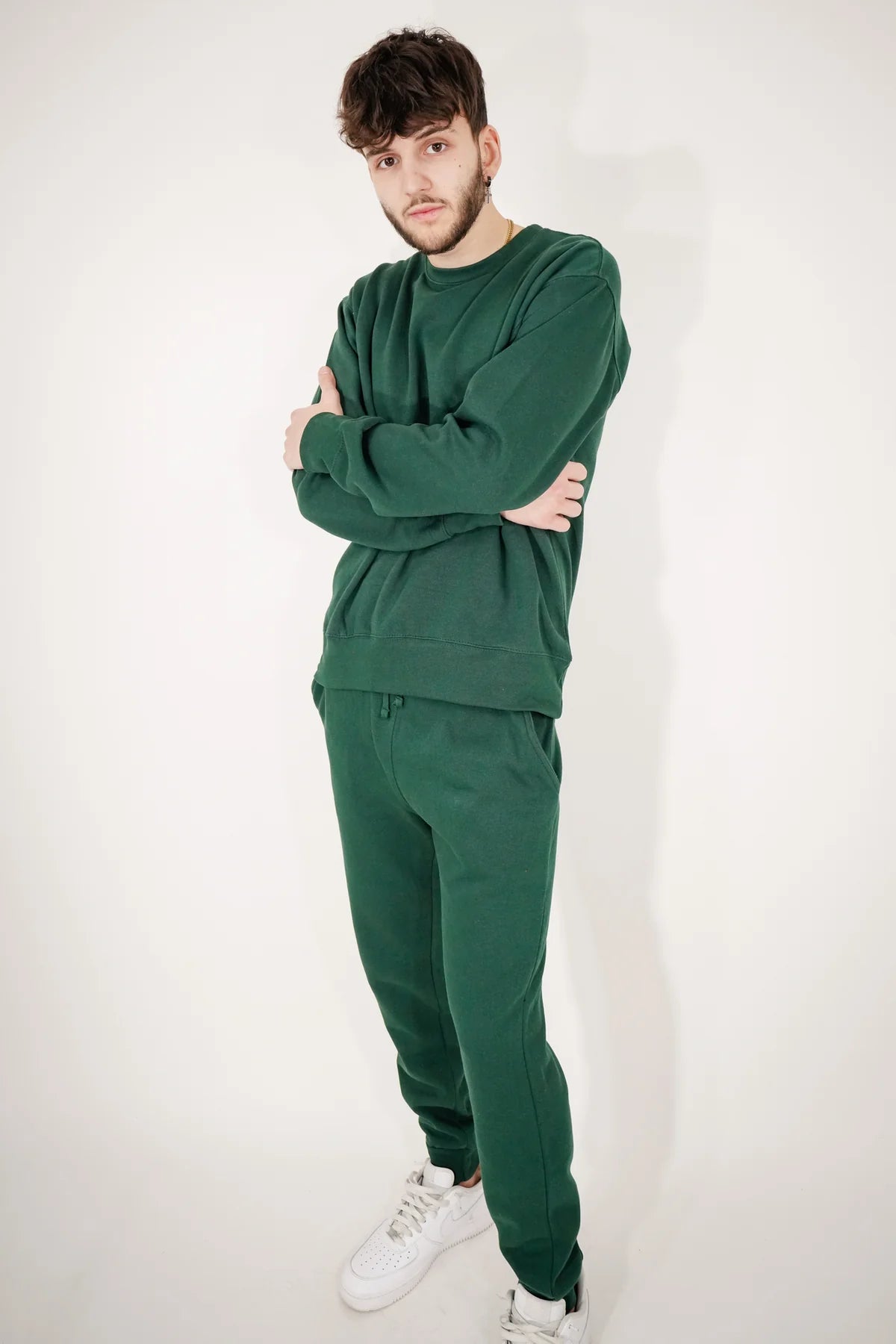 Heavy Blend Fleece Crew-Neck SweatSuit