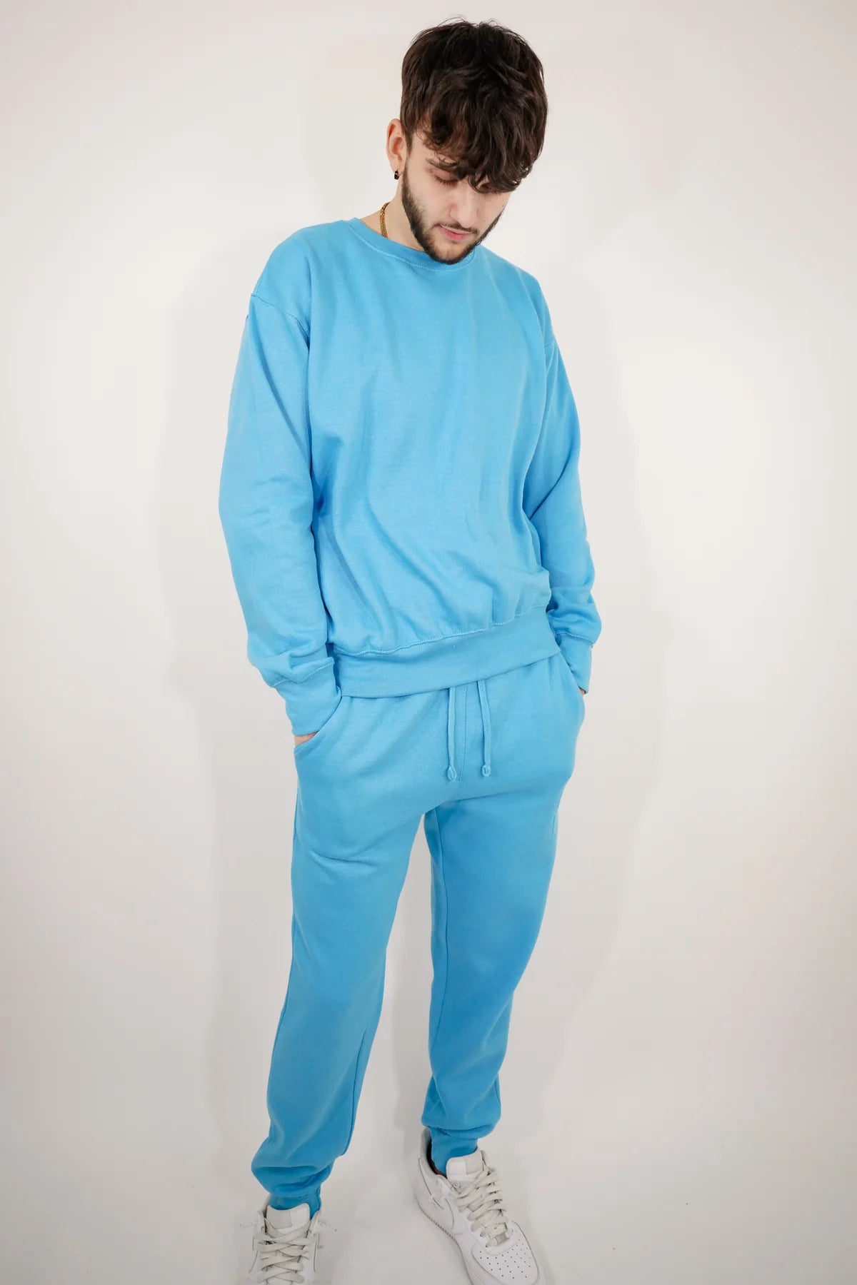 Heavy Blend Fleece Crew-Neck SweatSuit