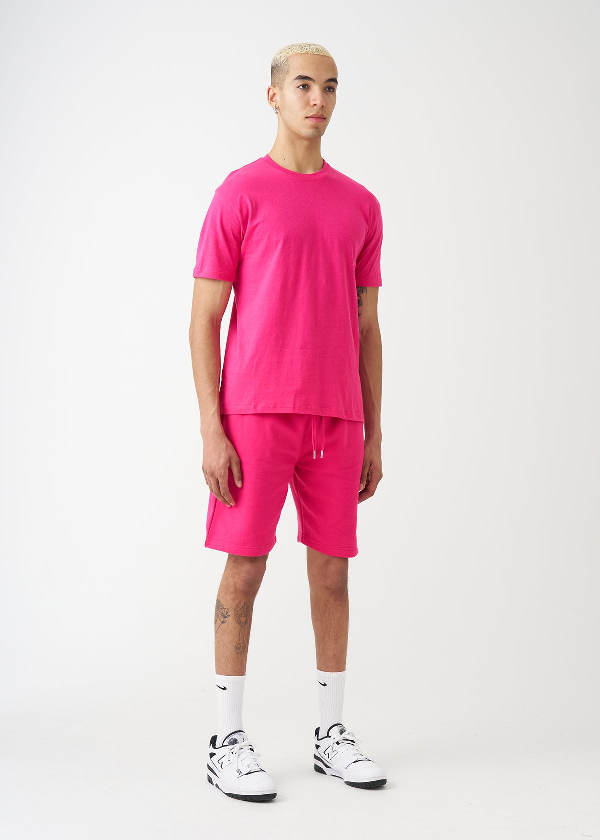 Hot Pink T-Shirt And Short Set