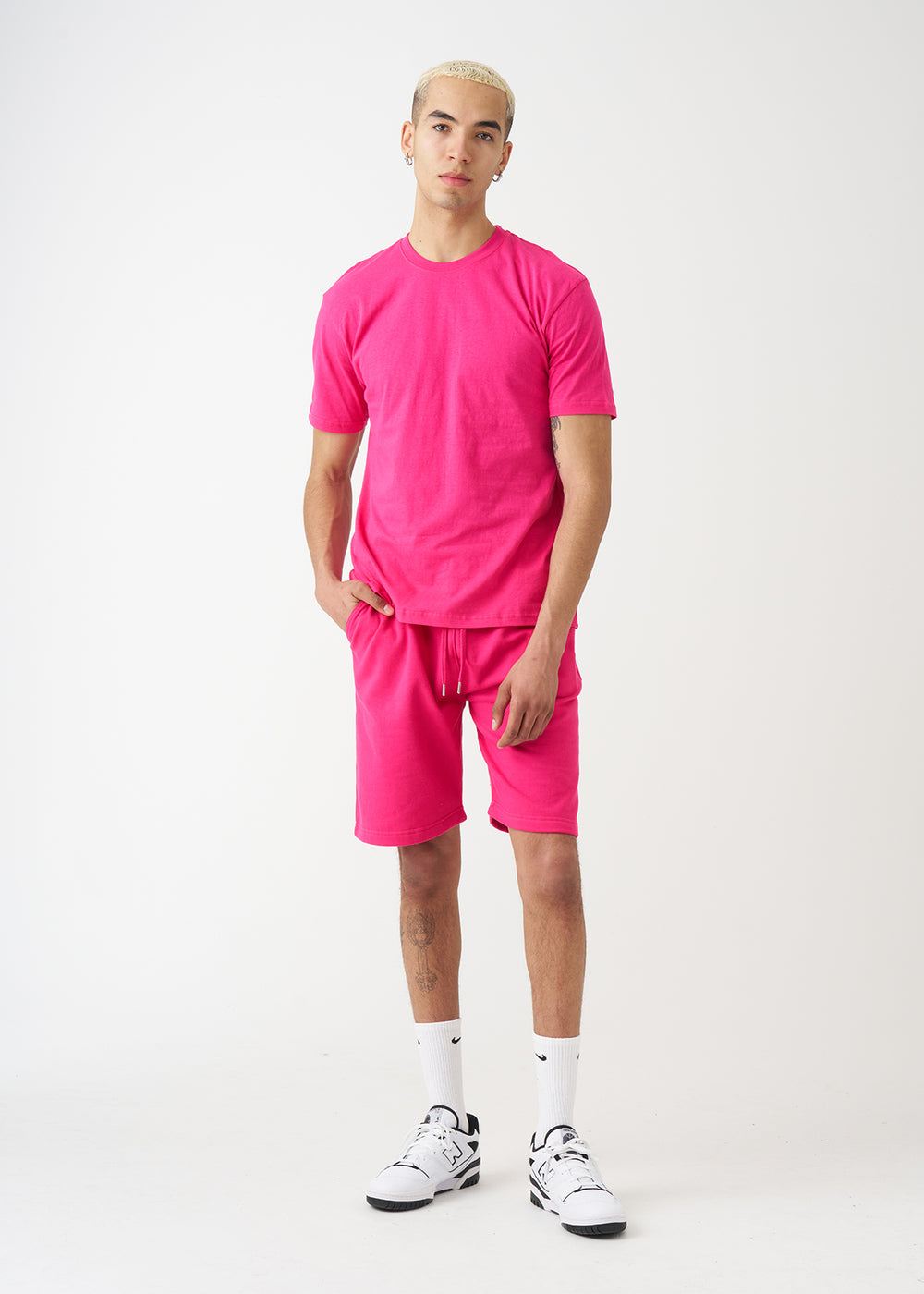 Hot Pink T-Shirt And Short Set