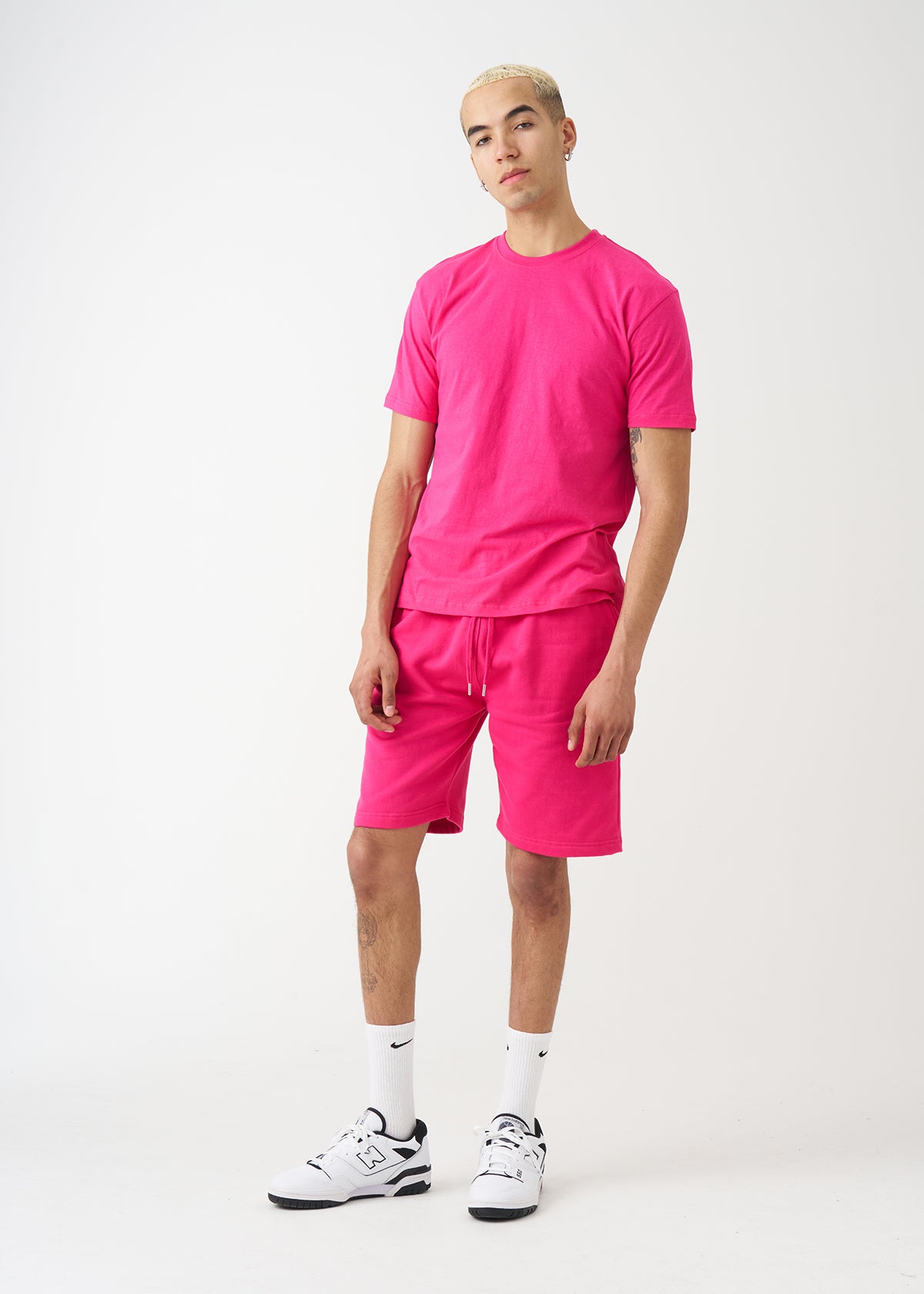 Hot Pink T-Shirt And Short Set